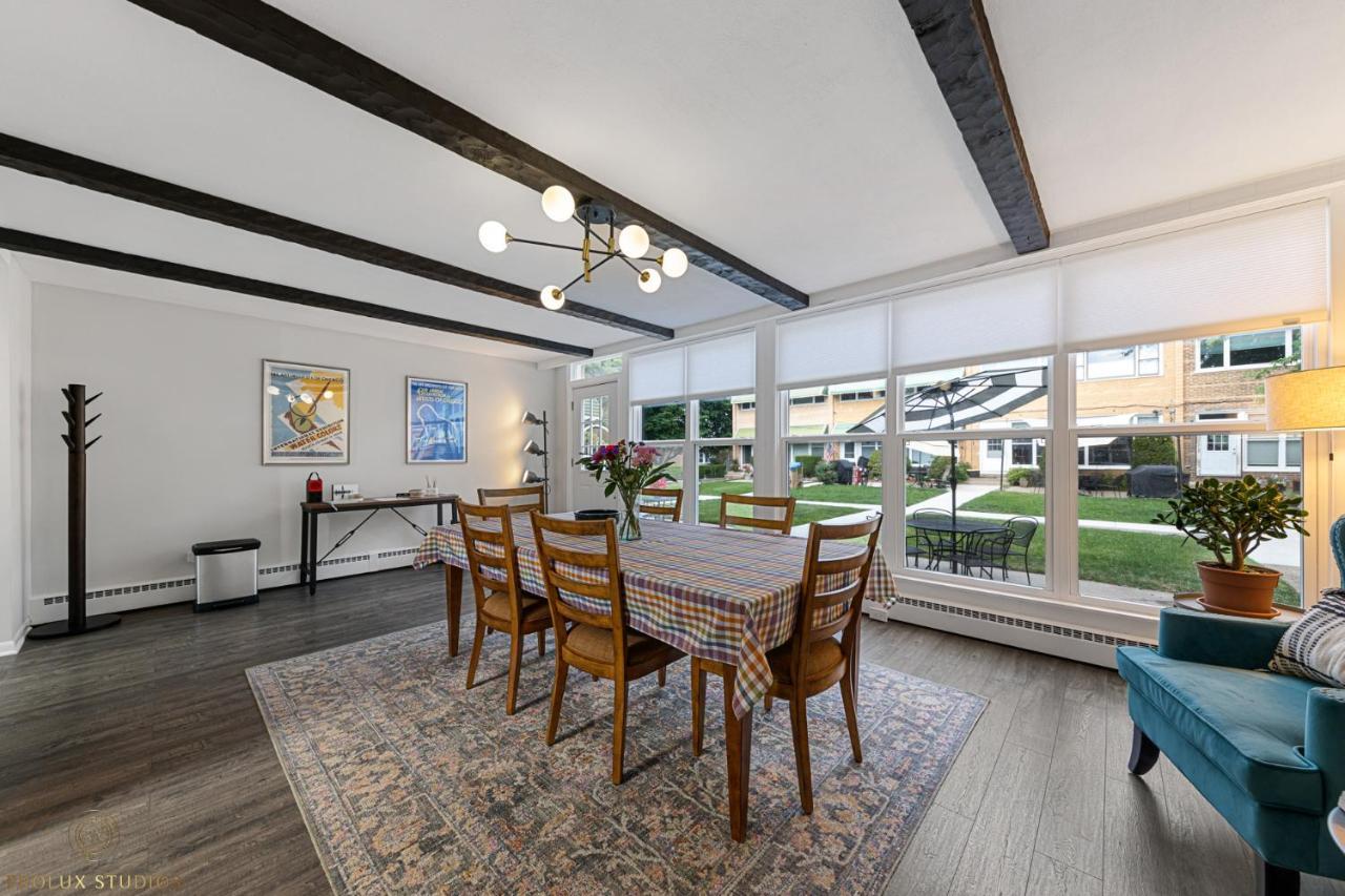 Northside Famlynest Lincoln Sq 4Br 2Ba 2P Rare Find Vila Chicago Exterior foto